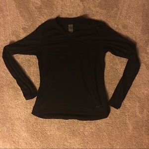 Black UPF 50+ Long Sleeve T Shirt